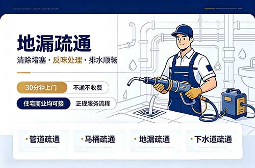 涿州地漏疏通