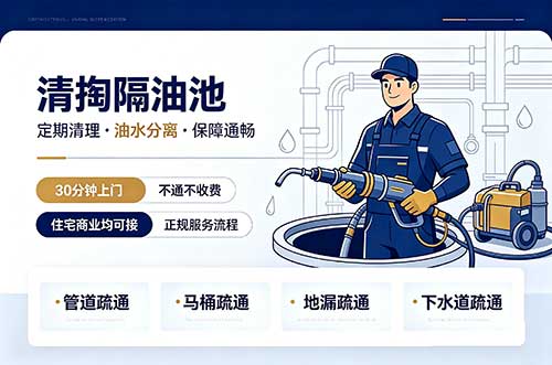 涿州清掏隔油池